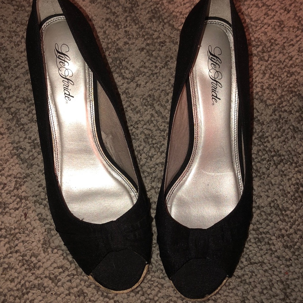 Life Stride 12 1/2 Wide Womens Wedges